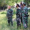danrem 063/SGJ saat meninjau tanah TNI di Bandorasa Wetran, Cilimus, Kuningan.